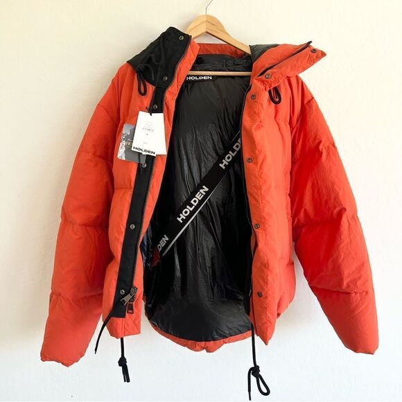 HOLDEN Outerwear Fowler Down Parka Jacket Burnt Orange NWT $850 SOLD OUT Medium - Picture 11 of 11